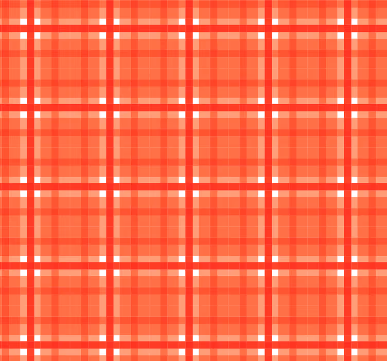 Rdeči gingham vzorec rolo zavesa za kuhinjo - TenStickers