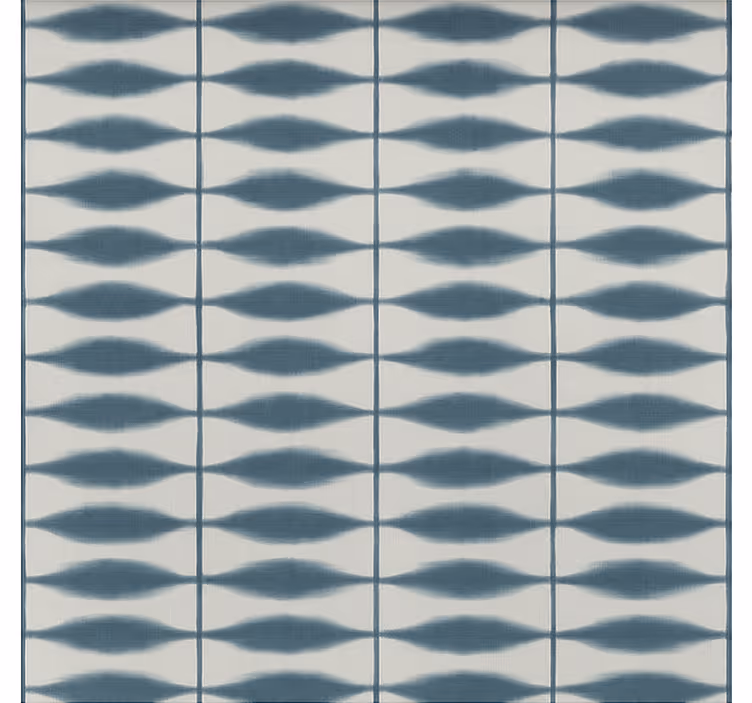 Shibori denim rolo zavesa za kopalnico - TenStickers