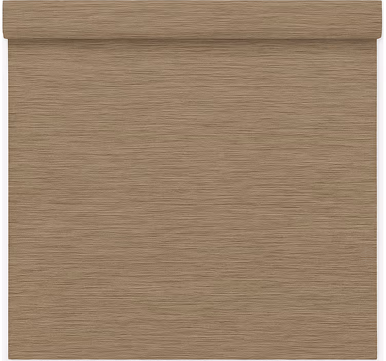 Minimalistična rjava tkanina rolo zavesa za dnevno sobo - TenStickers