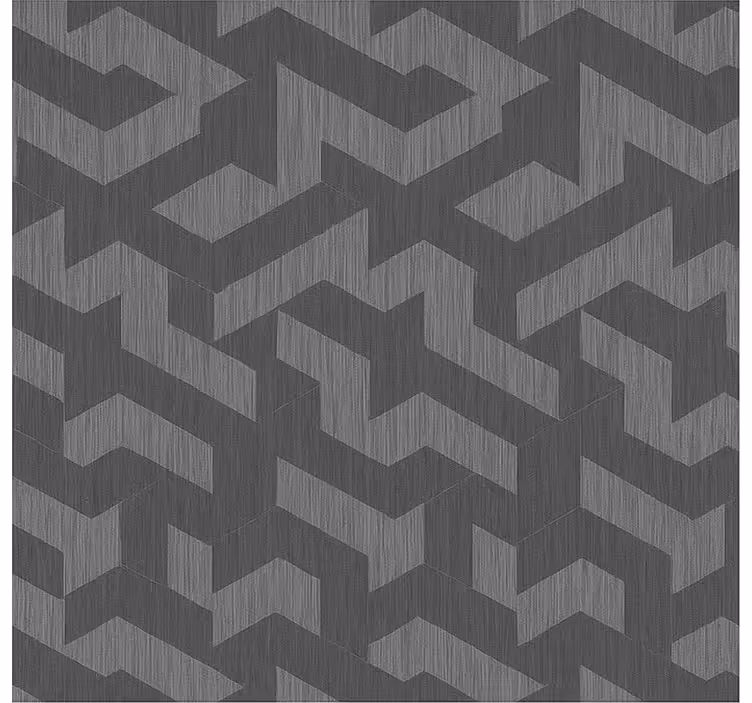 Temne geometrijske oblike rolo zavesa za najstnika - TenStickers