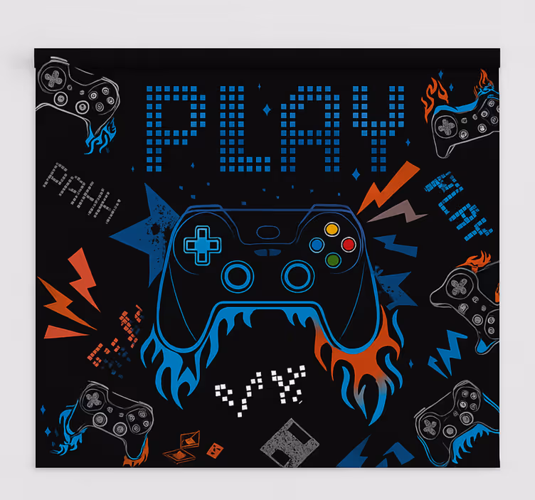 Retro punk igralna konzola geek senčilo - TenStickers