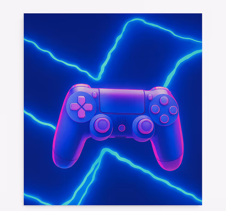 3d neonski x krmilnik geek senčilo - TenStickers