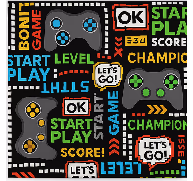 Igranje na višji ravni geek senčilo - TenStickers