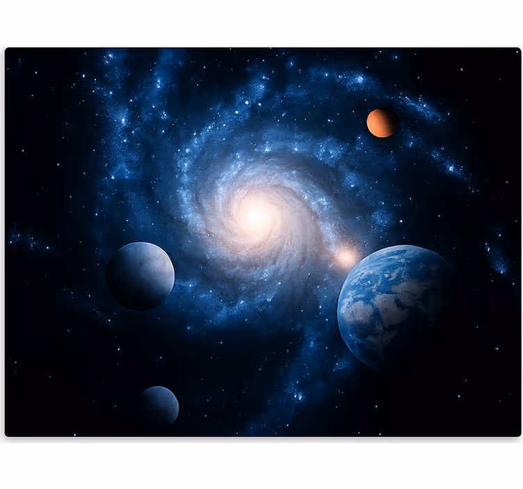 Galaksija vesolje planet rolo zavesa za najstnika - TenStickers