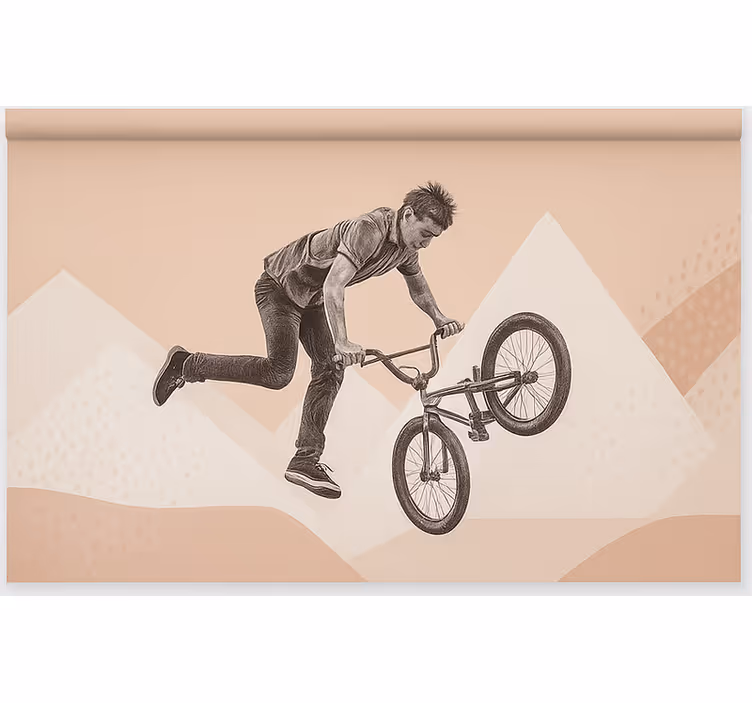 Bmx kaskaderska akcija rolo zavesa za najstnika - TenStickers