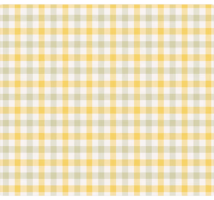 Rumen vzorec za piknik rolo zavesa za jedilnico - TenStickers