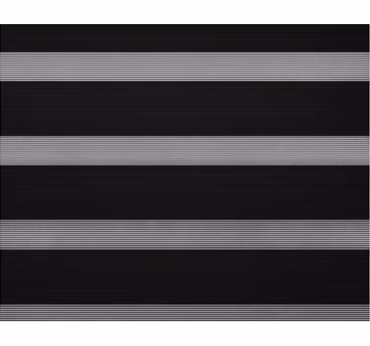 Black see through with stripes rolo zavesa za pisarno - TenStickers