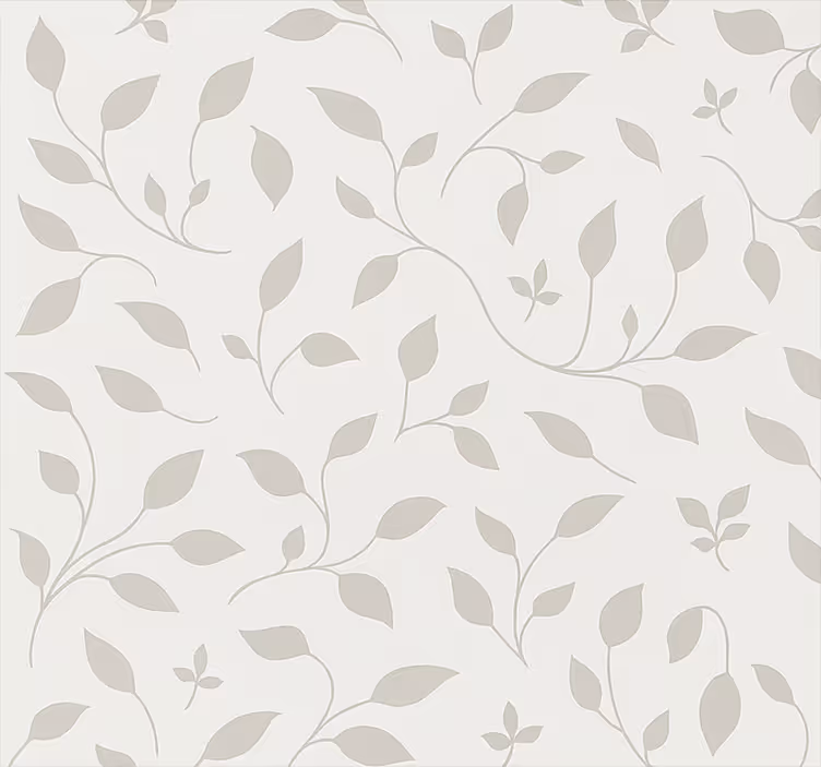 Calming leaf floral motif skandinavsko senčilo - TenStickers