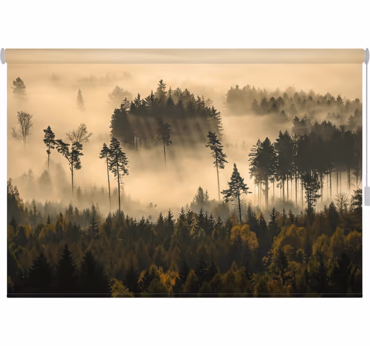 Ethereal morning mist gred rolo senčilo - TenStickers