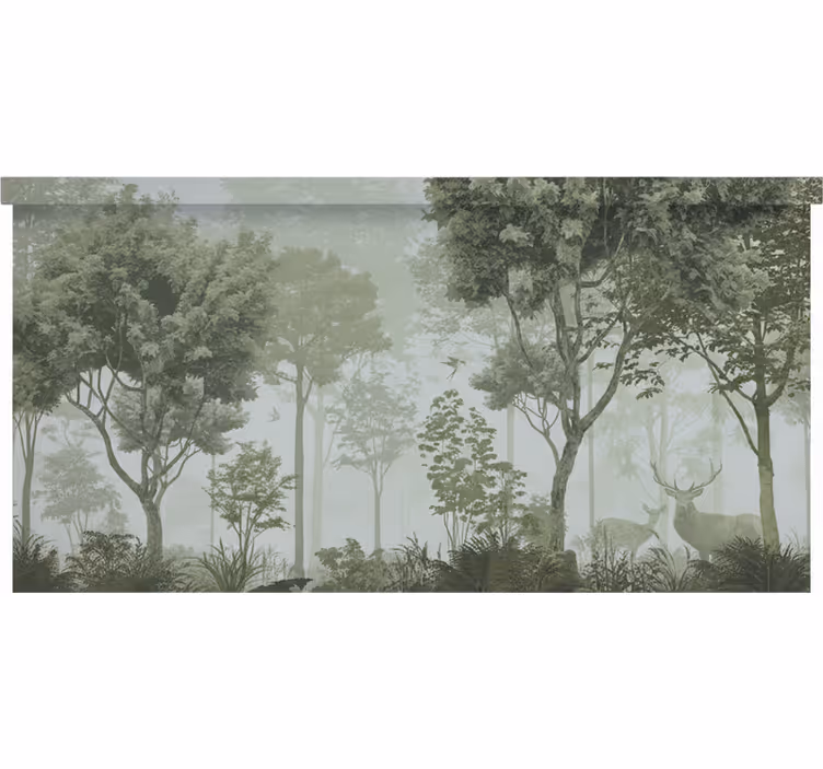 Tranquil nature escape z rolo senčili - TenStickers