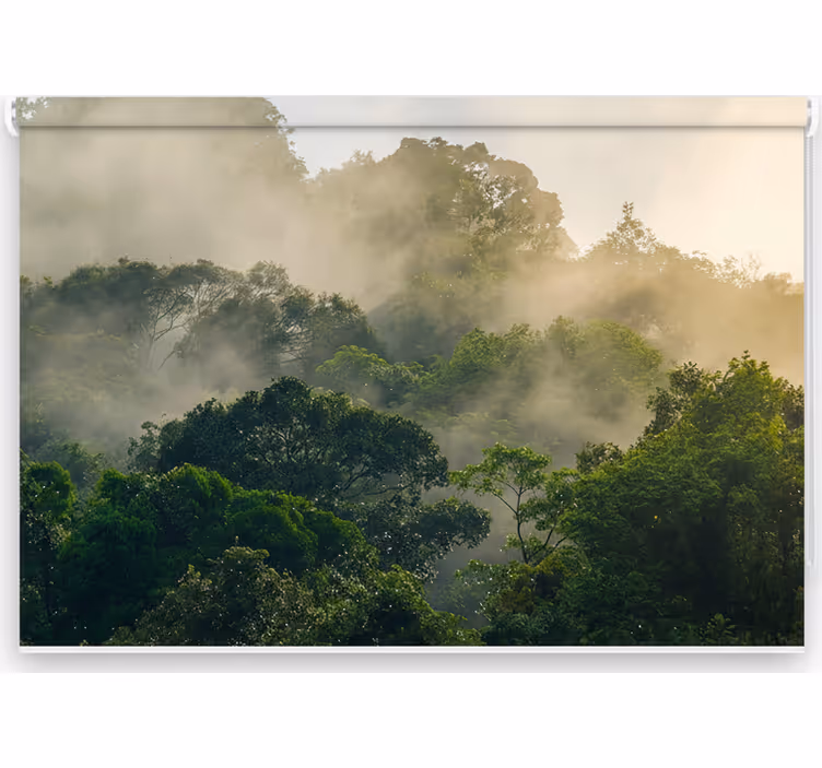 Lush jungle canopy gred rolo senčilo - TenStickers