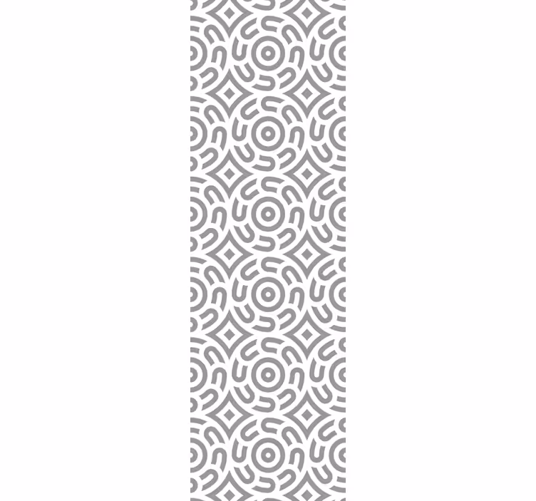 Rolo zavesa za jedilnico geometrijski spirali - TenStickers