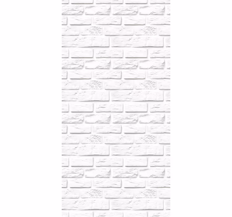 Rolo zavesa za kuhinjo bele kamnite opeke - TenStickers