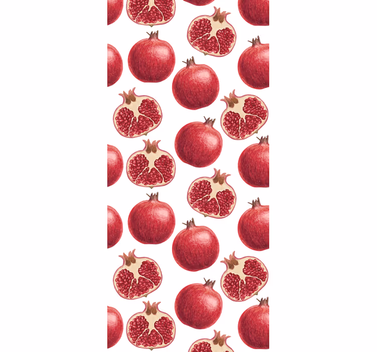 Rolo zavesa za kuhinjo granatno jabolko - TenStickers