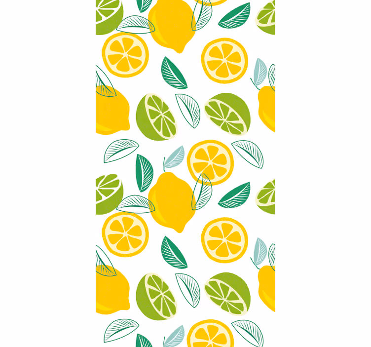 Rolo zavesa za kuhinjo citrusi motiv - TenStickers