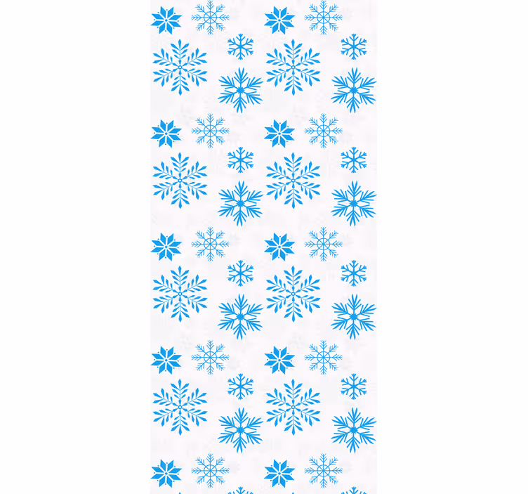 Rolo zavesa za kuhinjo snežni kristal - TenStickers