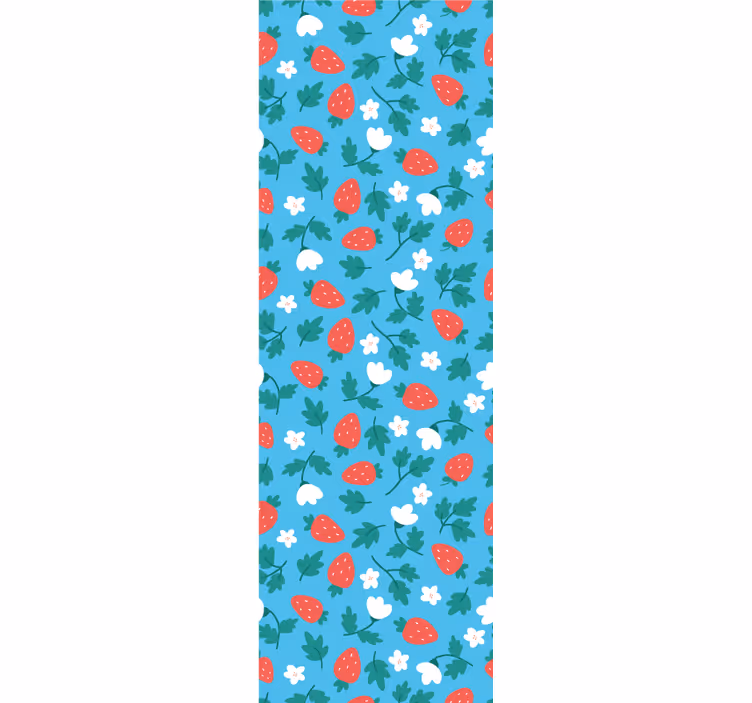 Colorful fruits and flower pattern rolo zavesa za kuhinjo - TenStickers