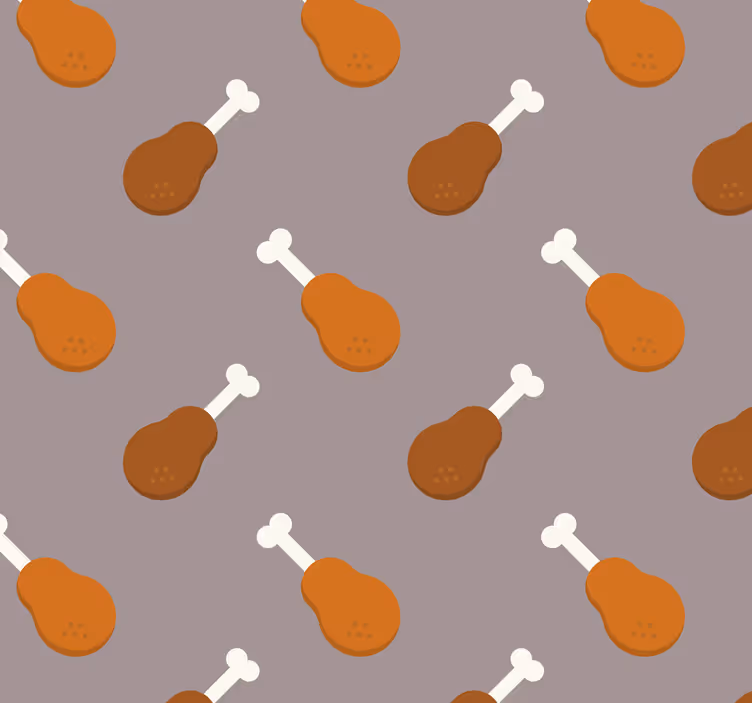 Chicken leg rolo zavesa za kuhinjo - TenStickers
