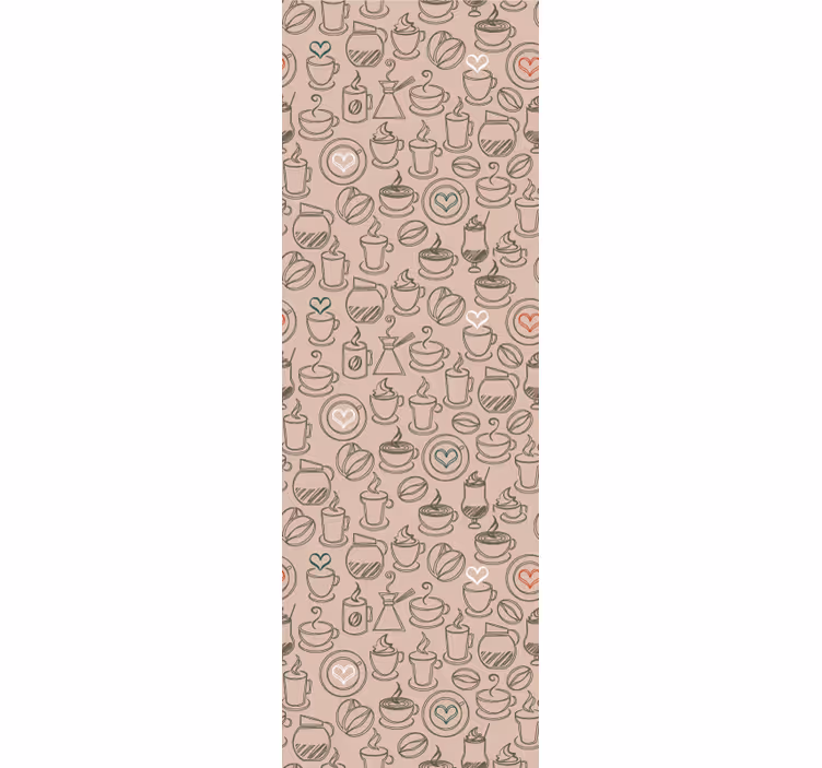 I love coffee rolo zavesa za kuhinjo - TenStickers