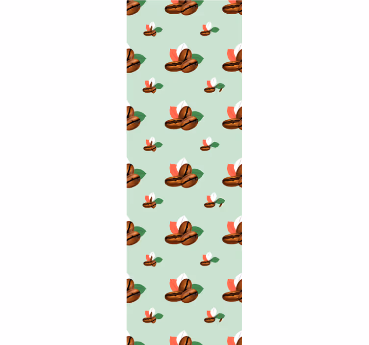 Coffee everywhere rolo zavesa za kuhinjo - TenStickers