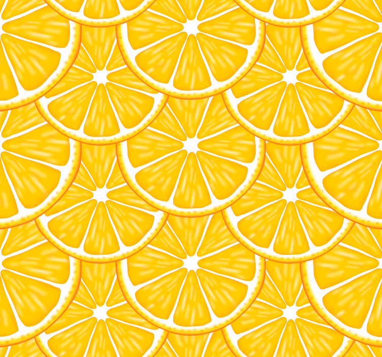 Rolo zavesa za kuhinjo orange pattern - TenStickers