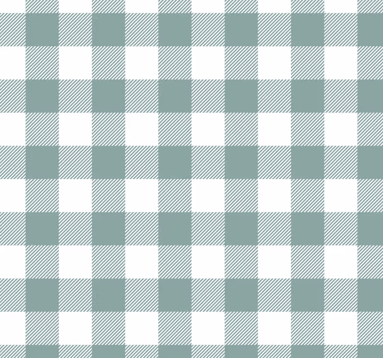 Green tartan rolo zavesa za kuhinjo - TenStickers