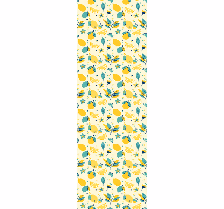Rolo zavesa za kuhinjo smešne limone - TenStickers