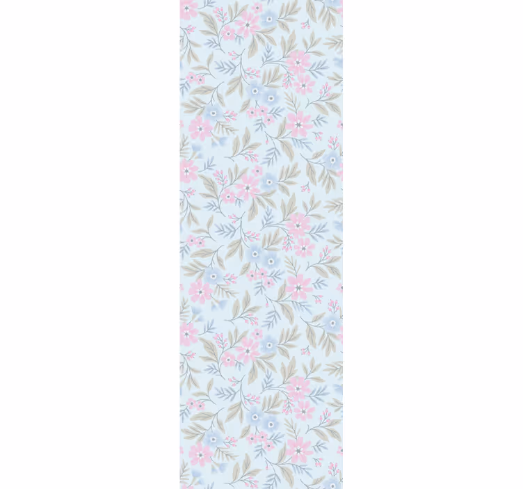 Rolo zavesa za jedilnico shabby chic pomlad - TenStickers