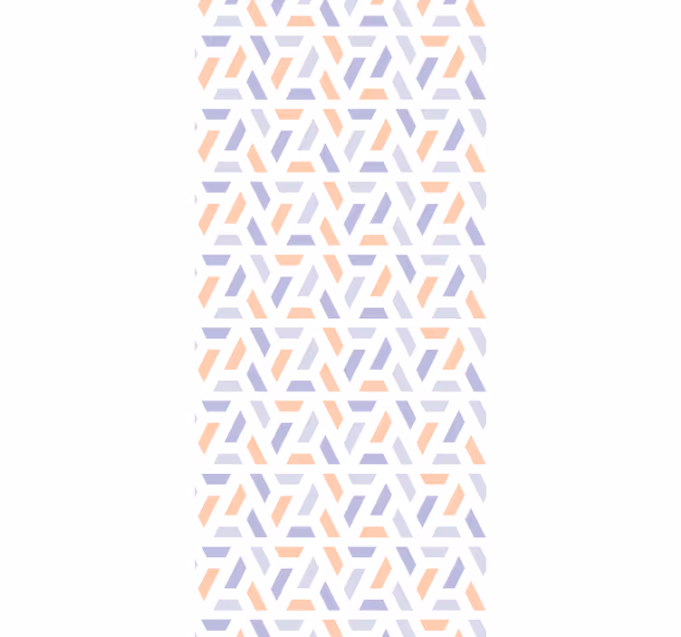 Rolo zavesa za jedilnico nordijski slog geometrijske črte - TenStickers