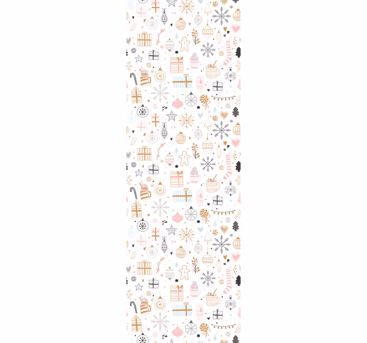 Otroška rolo senčila z zimskim božičnim motivom - TenStickers