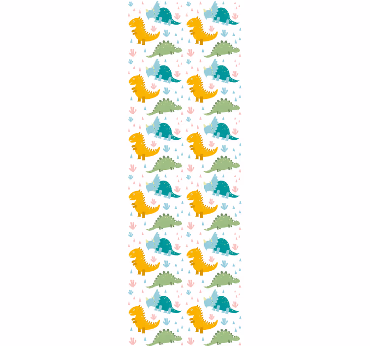 Otroška rolo senčila s čudovitim dinozavrom vzorcem - TenStickers