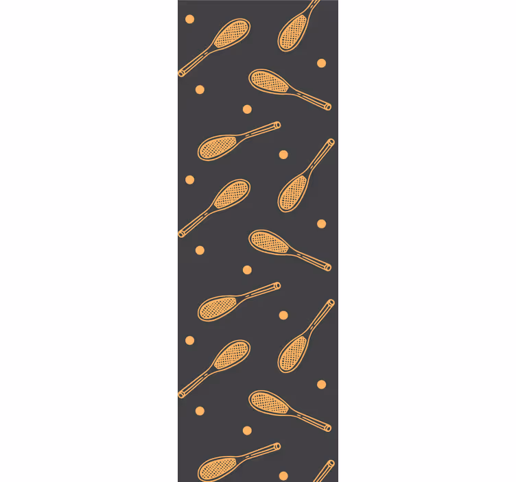 Otroška rolo senčila oranžne loparčke - TenStickers