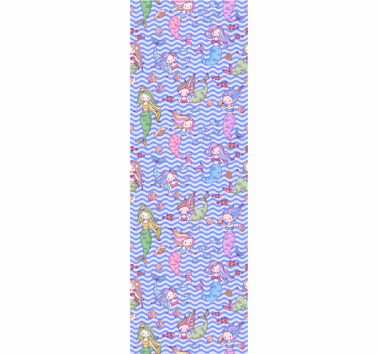 Otroška rolo senčila morske deklice - TenStickers