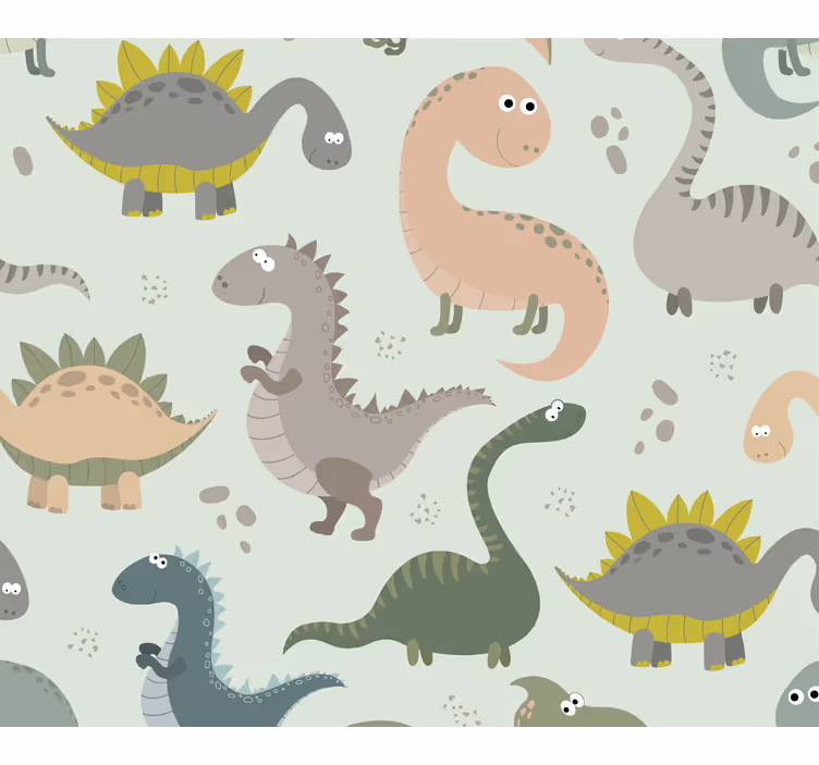 Otroška rolo senčila nasmejani dinozavri - TenStickers