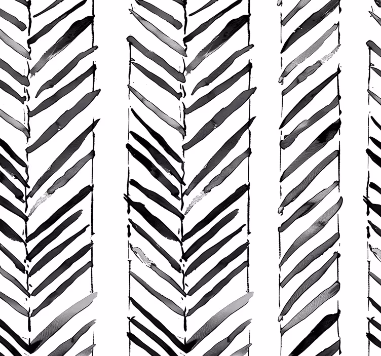 Rolo zavesa za pisarno črno-bela geometrijska zasnova - TenStickers