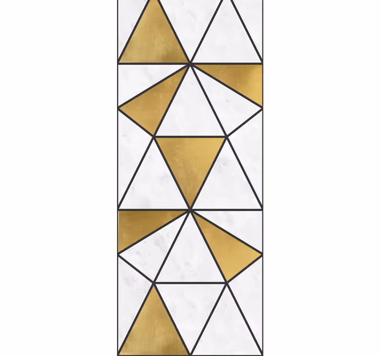 Rolo zavesa za pisarno geometrijski marmorni vzorec - TenStickers