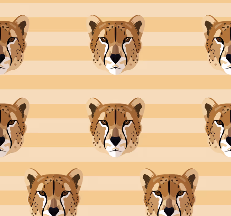 Rolo zavesa za najstnika glava leoparda - TenStickers