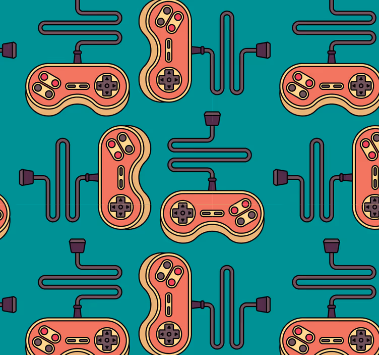 Rolo zavesa za najstnika v gaming vzorcu - TenStickers