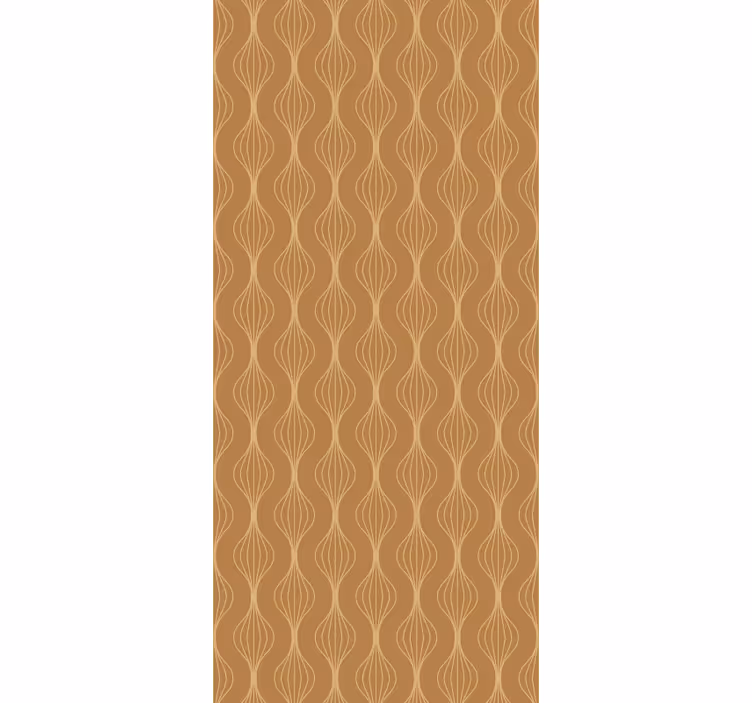Sodobni senčilo vzorec elegantnih krivulj - TenStickers