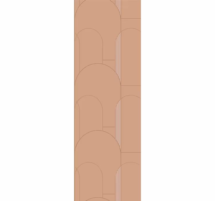 Sodobni senčilo bež arhitekturni vzorci - TenStickers