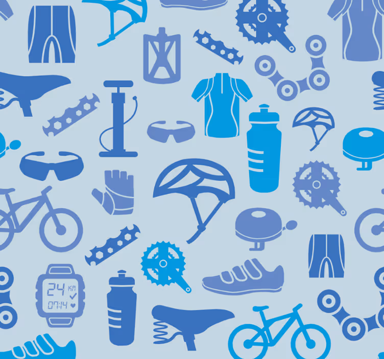 Sodobni senčilo kolesarski elementi - TenStickers