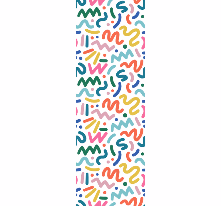 Sodobni senčilo abstraktne obarvane oblike - TenStickers