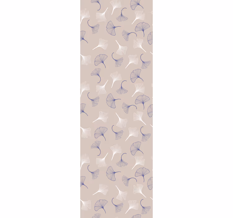 Sodobni senčilo krema z gingko listi - TenStickers