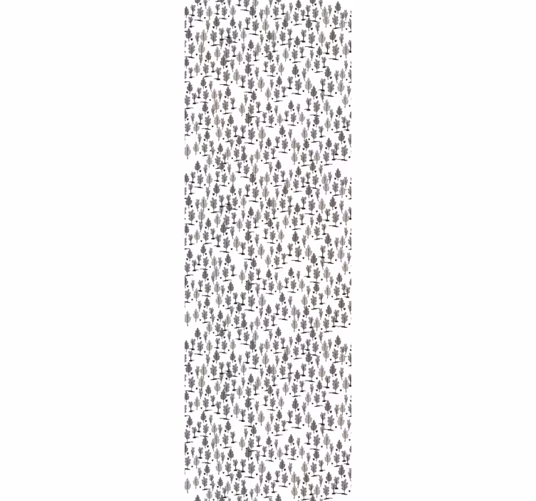 Sodobni senčilo vzorec dreves kinfolk - TenStickers