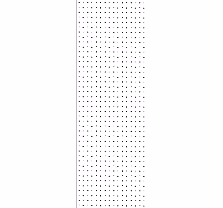 Sodobni senčilo vertikalne črte iz pik - TenStickers