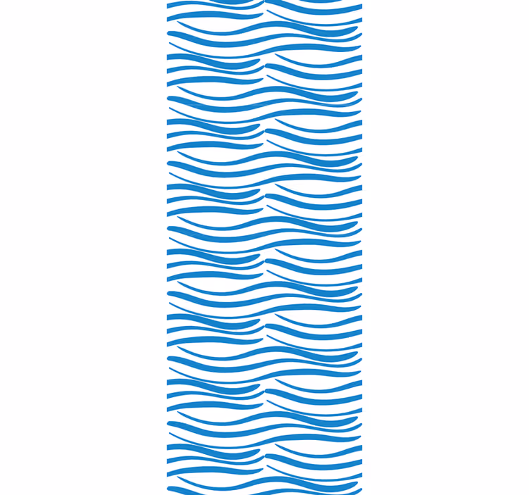 Sodobni senčilo vzorec majhnih valov - TenStickers