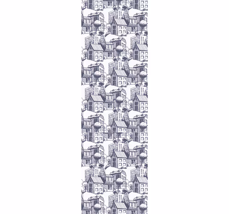 Sodobni senčilo mestni vintage vzorec - TenStickers