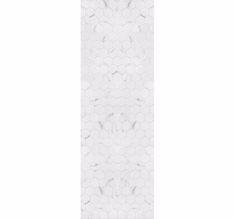 Sodobni senčilo elegantne sivo heksagonske ploščice - TenStickers