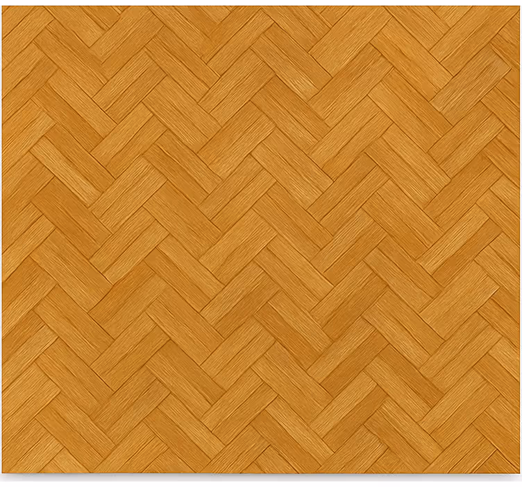 Tekstura in vzorec senčilo povezani hrastov parket - TenStickers
