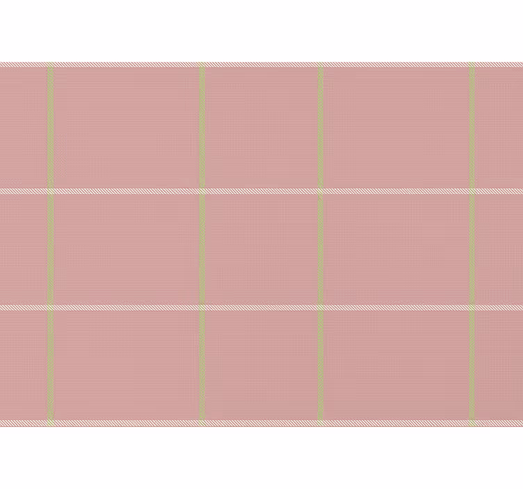 Roza zavesa za okno sodoben roza vzorec - TenStickers